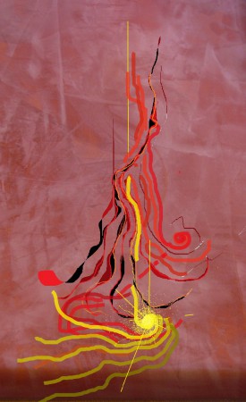 " Sensazioni-propriocettive."   0512-133   (tela cm. 80x120)